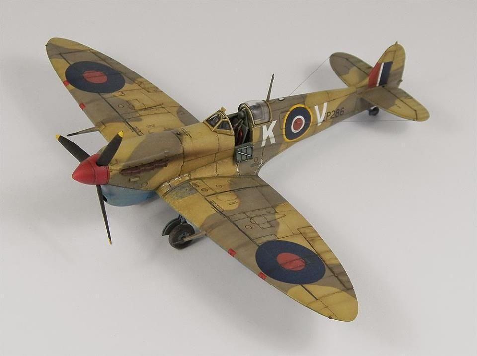 Supermarine Spitfire Mk.Vb Trop, Tamiya 1/72 - Ready For Inspection ...